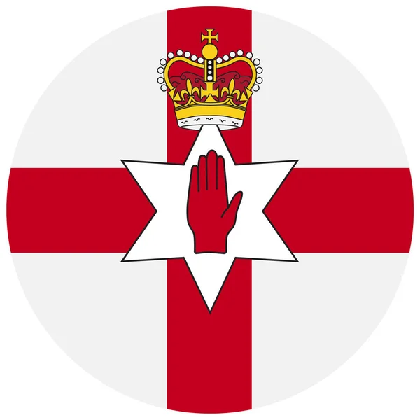 Прапор Північної Ірландії — стоковий вектор