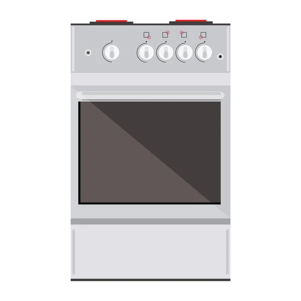 Кухонная газовая плита — стоковое фото