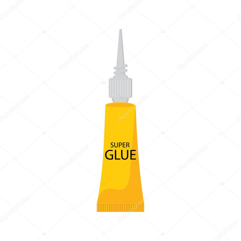 Yellow super glue
