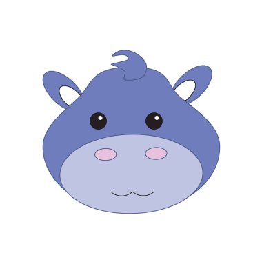 Bebek hippo yüz