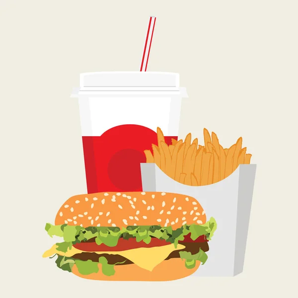 Rastrelliere fast food — Foto Stock
