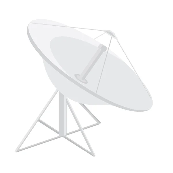 Antenna piatto satellitare — Foto Stock