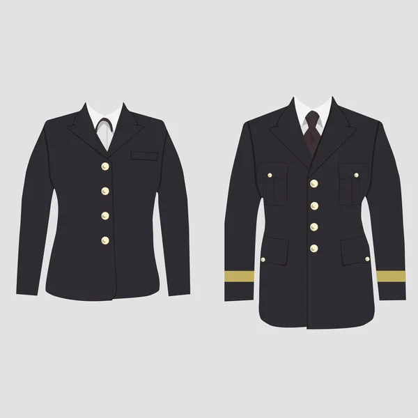 Conjunto uniforme militar — Foto de Stock
