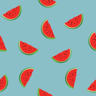 Karpuzlu kusursuz desen