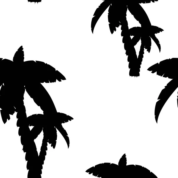 Palm patrón sin costura — Vector de stock