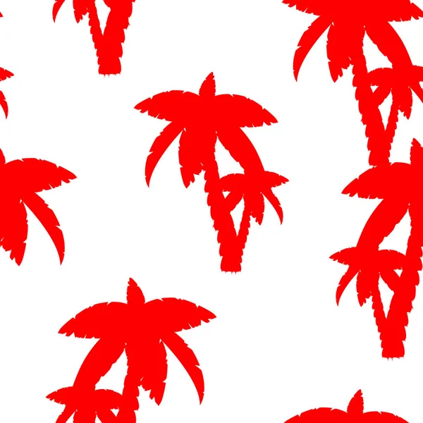 Palm patrón sin costura — Vector de stock