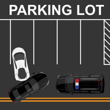 Araba kazası Üstten Görünüm