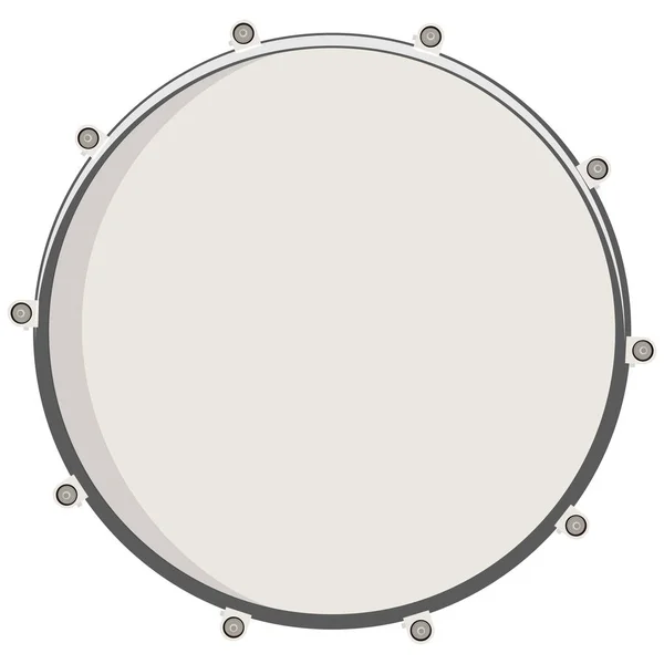 Drum top view — Stock Photo, Image