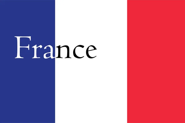 Bandeira de France — Fotografia de Stock