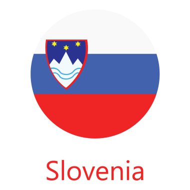 Yuvarlak bayrak Slovenya
