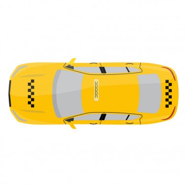 Taksi Üstten Görünüm