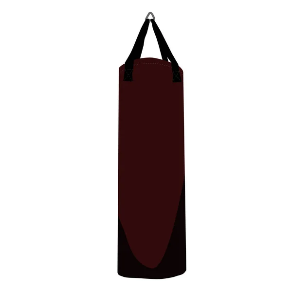 Boks torbası siyah — Stok fotoğraf
