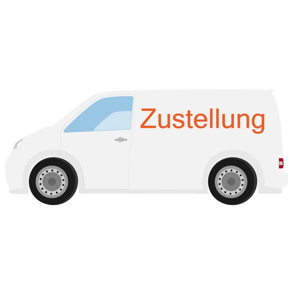 Lieferwagen-Transport — Stockfoto