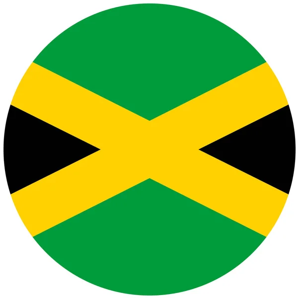 Flaggen-Jamaica-Raster — Stockfoto