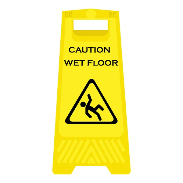 Caution wet floor — Stock Photo, Image