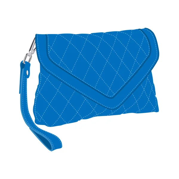 Bolsa de embrague azul — Foto de Stock