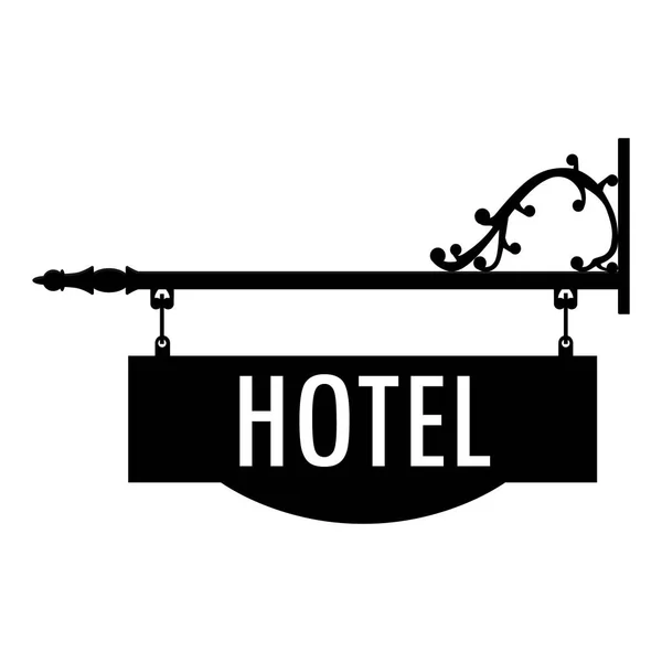 酒店标志栅格 — 图库照片