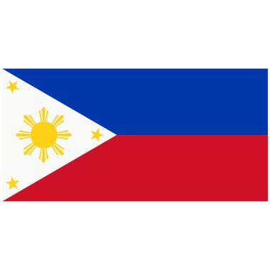 Filipinler bayrağı raster