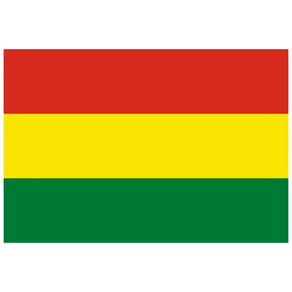 Bolivia raster bandiera — Foto Stock