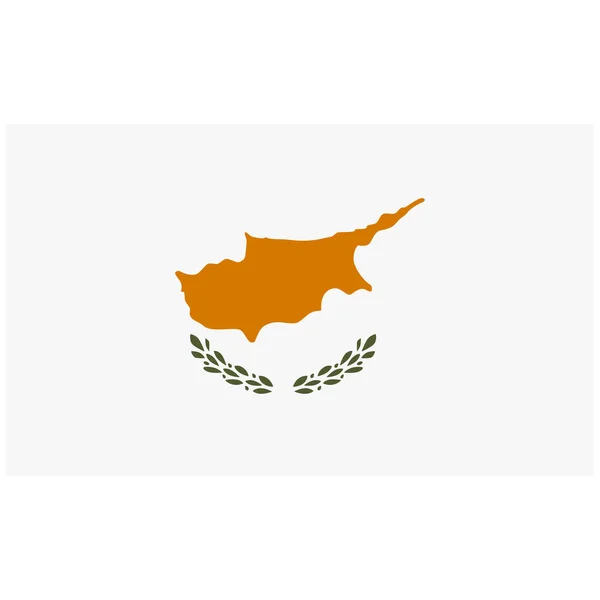 Cyprus flag raster — Stock Photo, Image