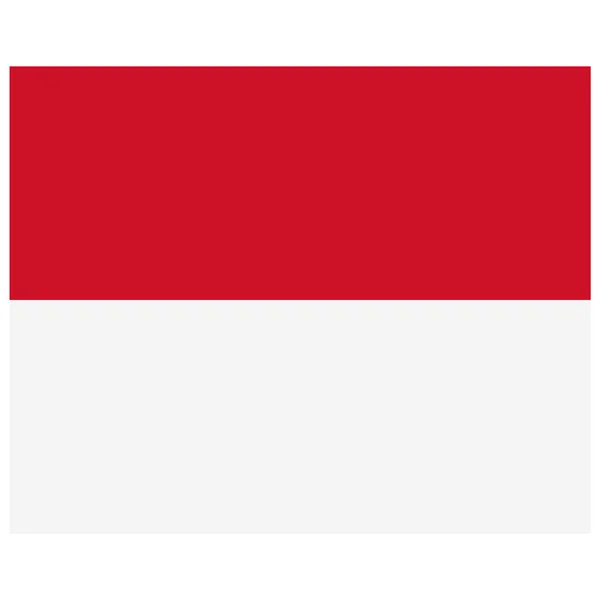 Monaco flagga raster — Stockfoto