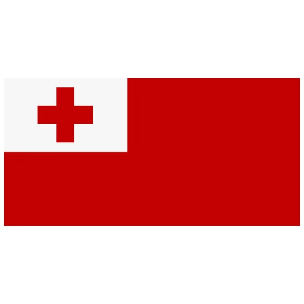 Tonga bandera raster —  Fotos de Stock