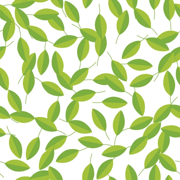 Leaf mönster grön — Stockfoto