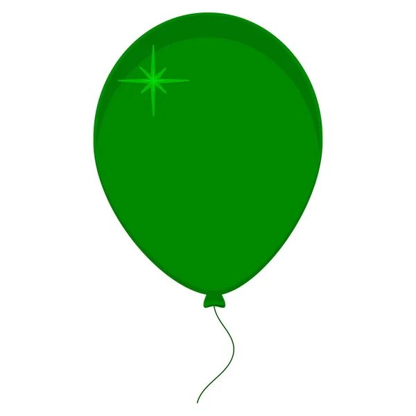 Icône de ballon vert — Photo