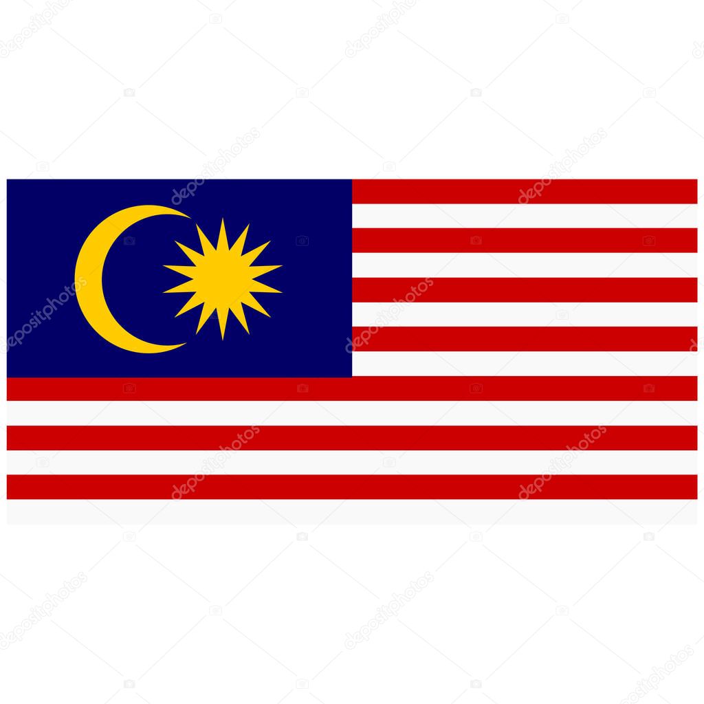 Malaysia flag raster