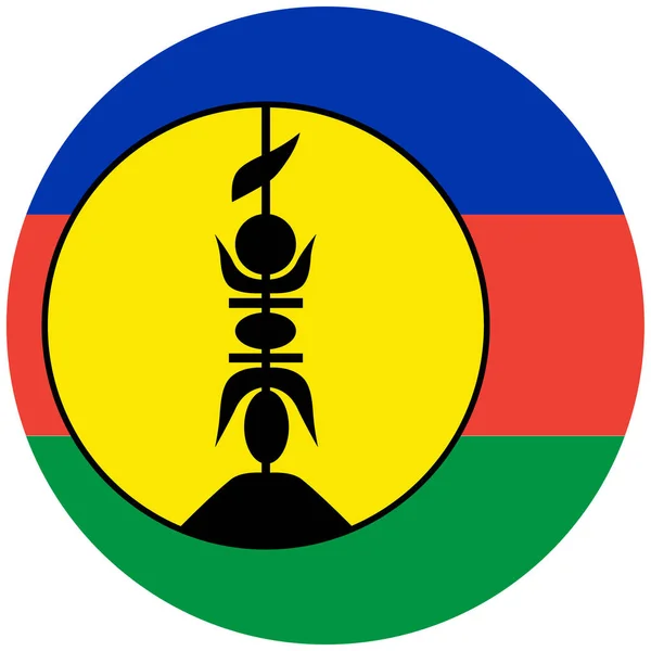 Bandeira da Nova Caledónia — Fotografia de Stock