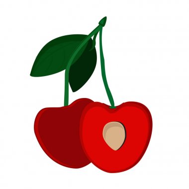 Kiraz meyveleri raster