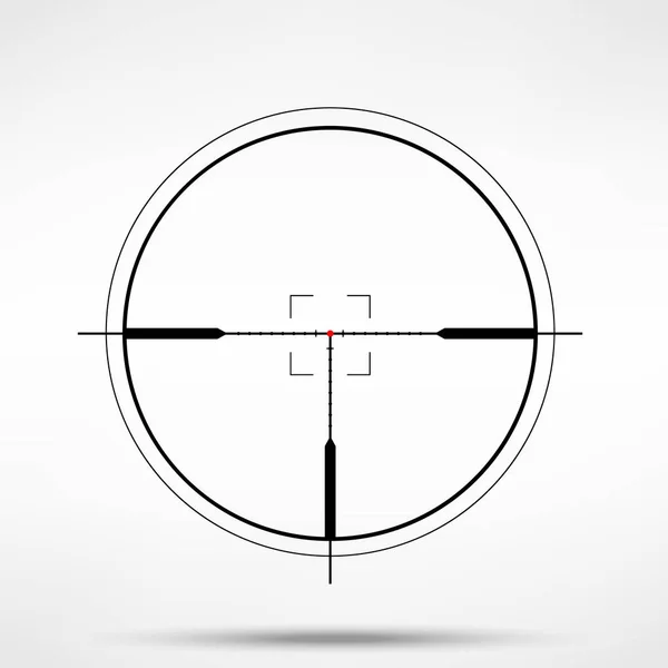 Crosshair raster icon — Stock Photo, Image