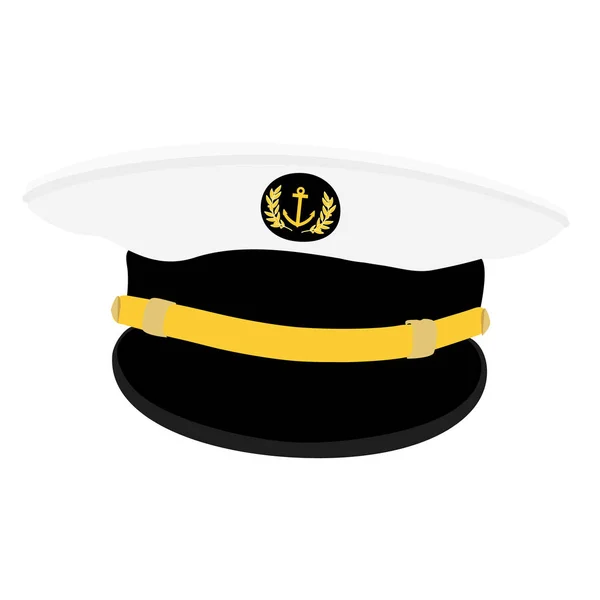 Czapka kapitana marynarki wojennej — Zdjęcie stockowe