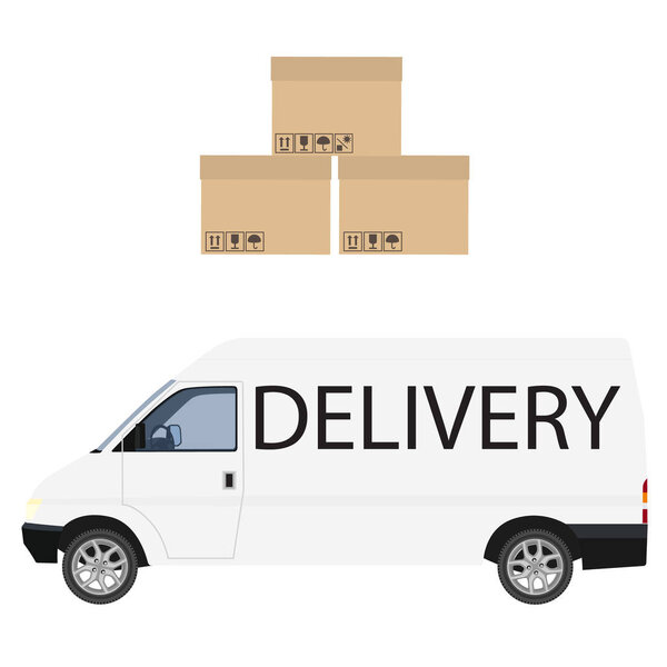 Delivery icon set