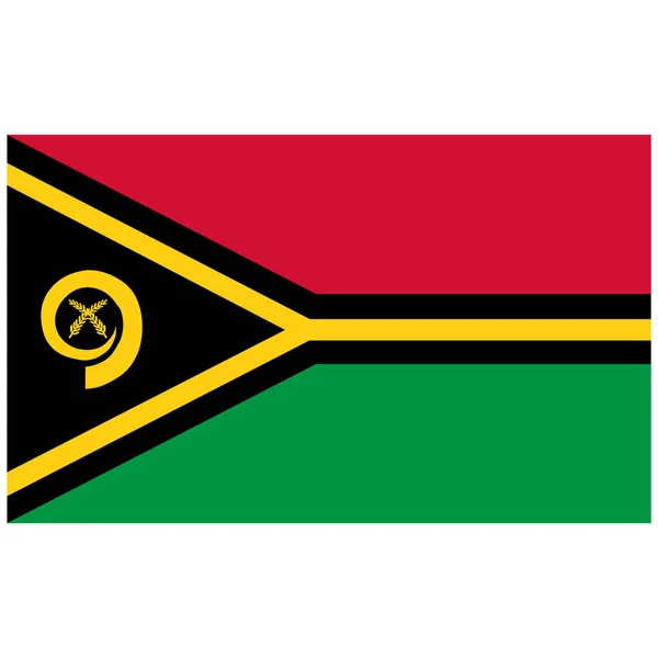 Vanuatu vlag raster — Stockfoto