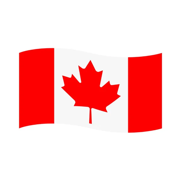 Canada vlag raster — Stockfoto