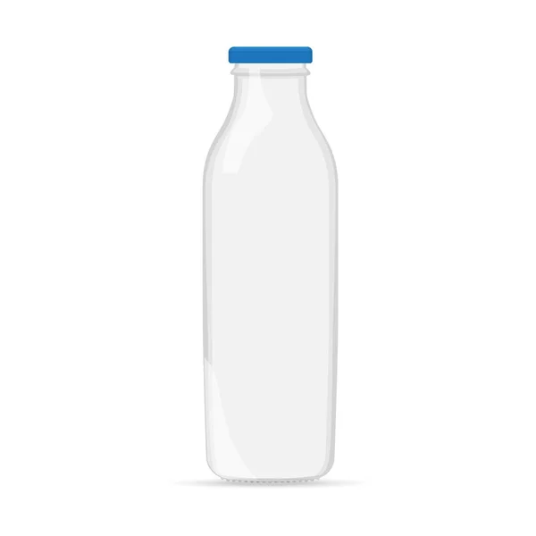 Raster láhev mléka — Stock fotografie