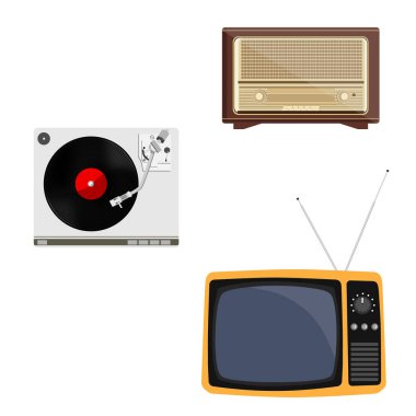 TV, radyo ve VYNIL oyuncu