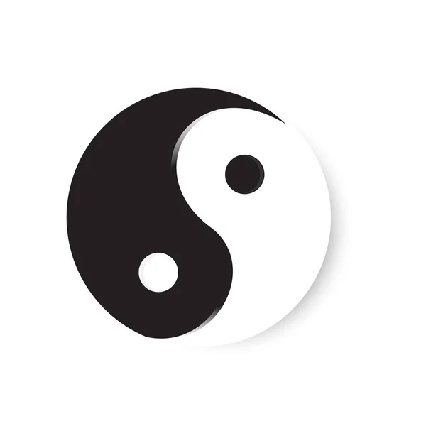 Інь-ян символів — стокове фото