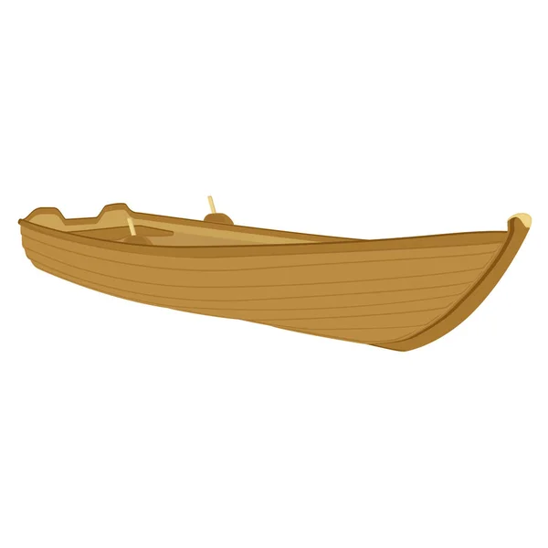 Barco de madeira raster — Fotografia de Stock