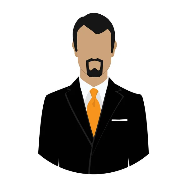 Uomo d'affari raster avatar — Foto Stock