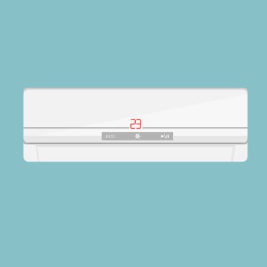 Air conditioner raster clipart