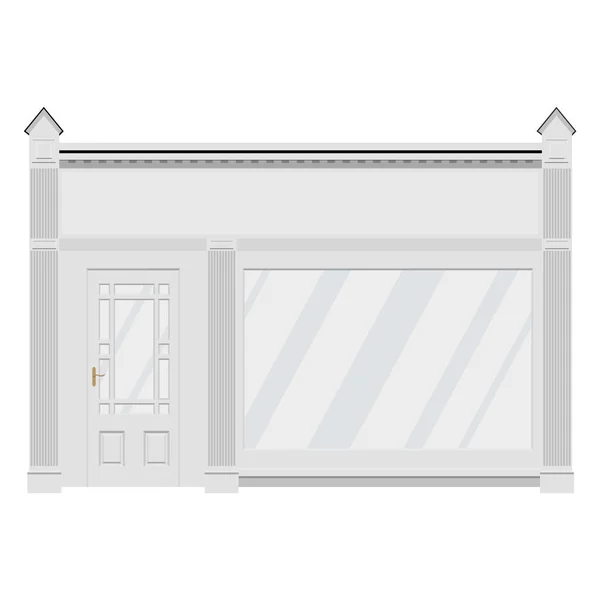 Shop building facade — Stock Vector