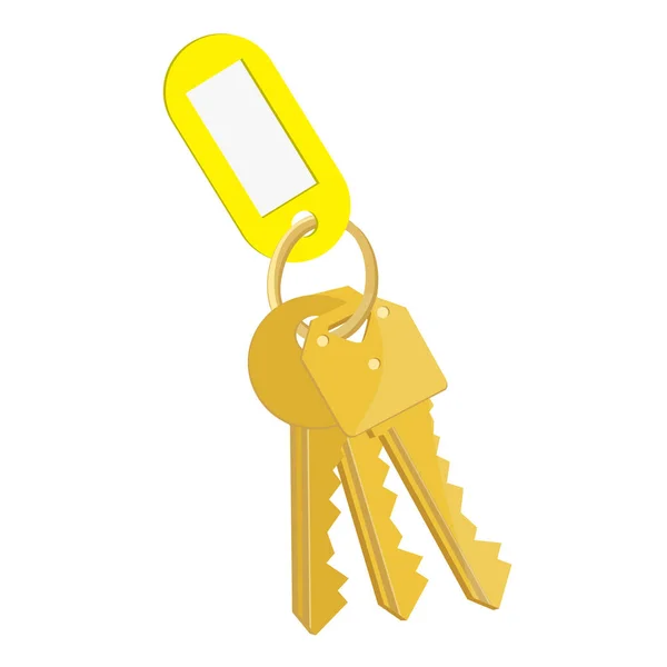 Lege tag en sleutels — Stockfoto