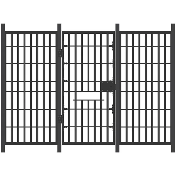 Barra de prisão raster — Fotografia de Stock