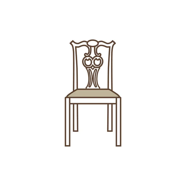 老式椅子光栅 — 图库照片