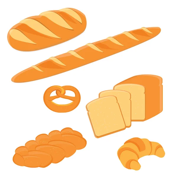 Homemade bread collection — Stock Photo, Image