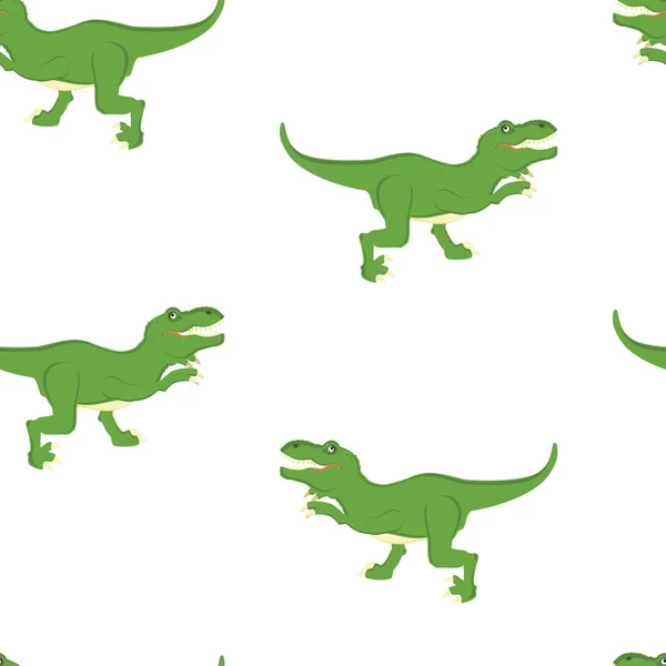 Dinozor desen beyaz — Stok fotoğraf