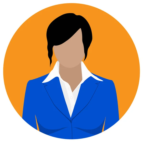 Business woman avatar — Stock Photo, Image