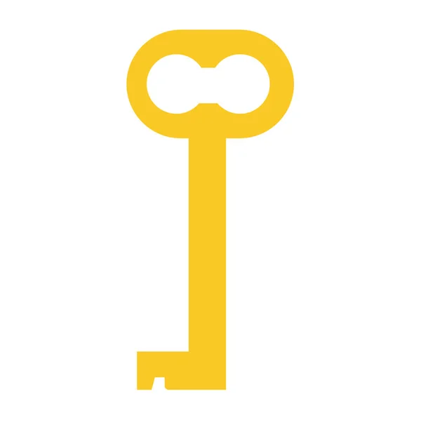 Golden key raster — Stockfoto